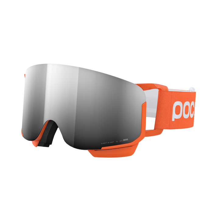 Lyžiarske okuliare POC POCito Nexal Fluorescent Orange/Partly Sunny Silver - 2025/26