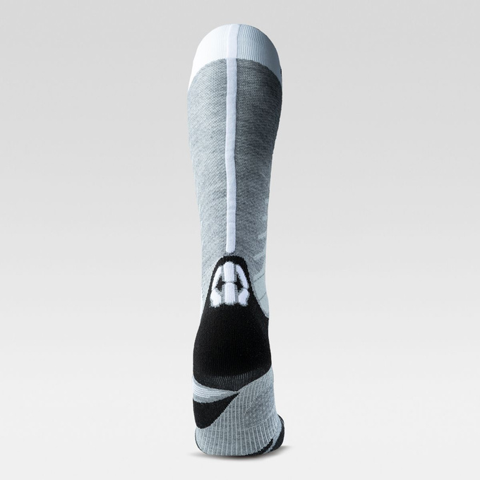 Lyžiarske ponožky UYN Man Ski One Merino Socks Grey Melange/White - 2025/26
