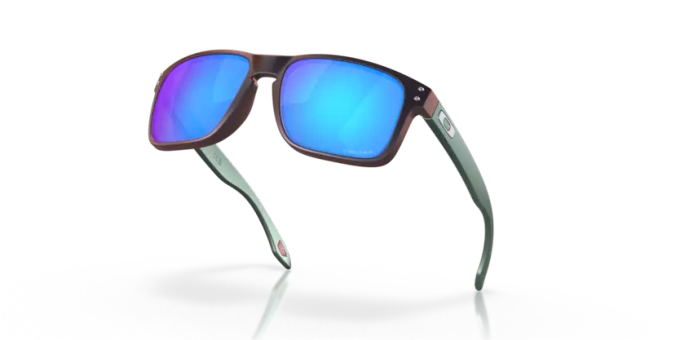 Slnečné okuliare OAKLEY Holbrook Prizm Sapphire Lenses/Matte Black-Red Colorshift Frame - 2023