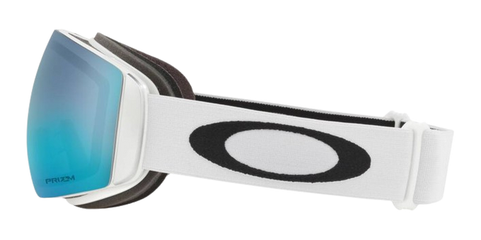 Lyžiarske okuliare Oakley Flight Deck M Matte White Prizm Snow Sapphire Irid - 2024/25