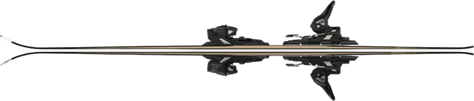 Zjazdové lyže Atomic Cloud C12 Revoshock C + M 10 GW Black/Gold - 2024/25
