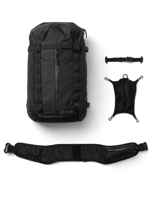 Hydratačný Batoh DB Backcountry Backpack 25L Black Out - 2025/26
