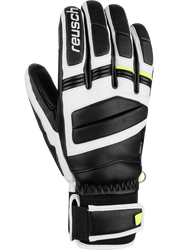 Lyžiarske rukavice Reusch Master Pro Black/White/Safety Yellow - 2025/26
