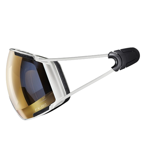 Gogle Casco FX-80 Magnet Link Vautron+ White- 2025/26