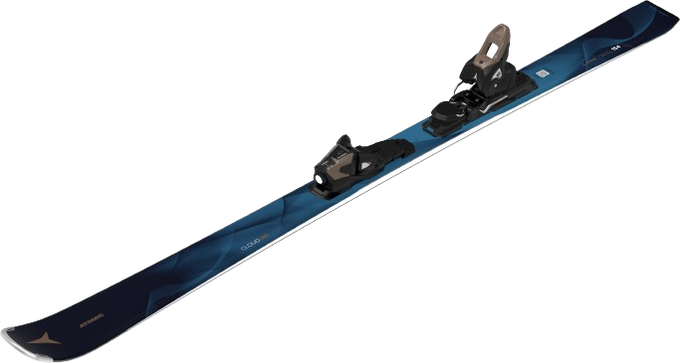 Zjazdové lyže Atomic Cloud Q9 + M 10 GW Black/Sand - 2024/25