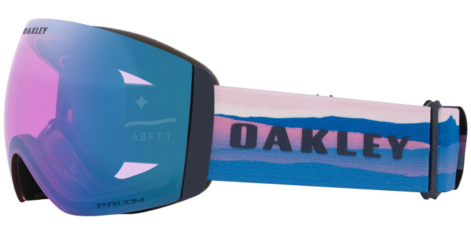 Lyžiarske okuliare Oakley Flight Deck Pro L Mikaela Shiffrin Sig/Prizm Snow Iced Iridium + Additional lens Prizm Snow Sapphire Iridium - 2025/26