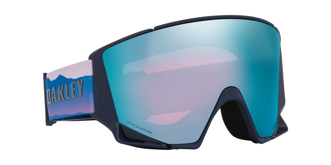 Lyžiarske okuliare Oakley Flow Scape M Mikaela Shiffrin Signature/Prizm Snow Sapphire Iridium + Additional lens Prizm Snow Iced Iridium - 2025/26