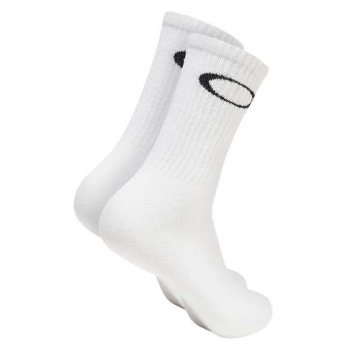 Ponožky Oakley Ellipse Crew Sock White - 2025