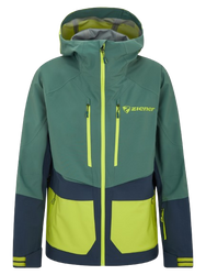 Lyžiarska bunda Ziener Trivor Man Padded Dark Navy Lime - 2025/26
