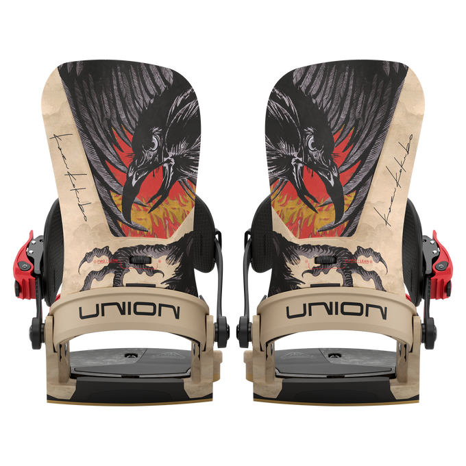 Viazanie na Snowboard Union Atlas Pro Metalic Red - 2024/25