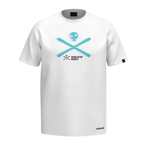 Tričko HEAD Rebels T-Shirt Men White - 2025/26