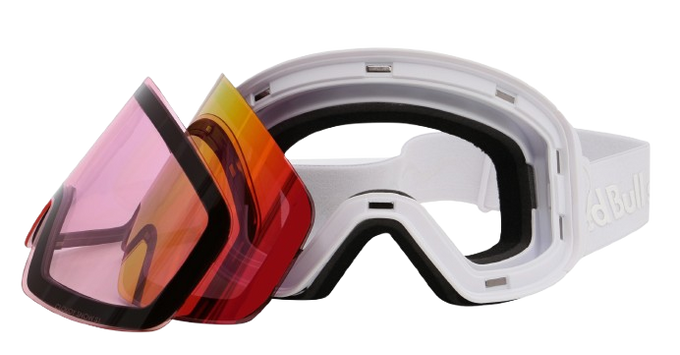 Lyžiarske okuliare Red Bull Spect Jam Black/Smoke + ďalšie sklo - 2025/26