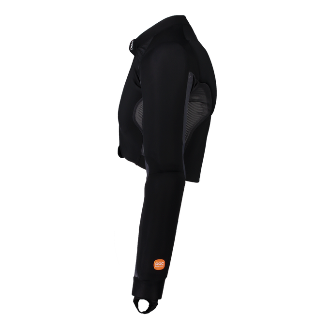 Ochranný prvok Poc VPD Air Comp Jacket Uranium Black/Hydrogen White - 2024/25