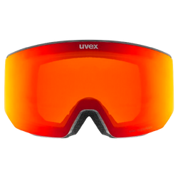 Lyžiarske okuliare Uvex lace ATTRACT FM Black Matt/Mirror Red + spare lens - 2025/26