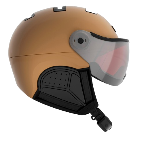 Lyžiarska helma KASK Treasure Visor Gold - 2024/25