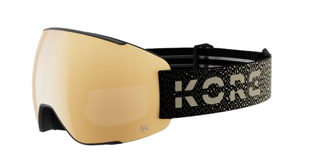 Lyžiarske okuliare HEAD Magnify 5k Gold/KORE + náhradné zorníky - 2025/26