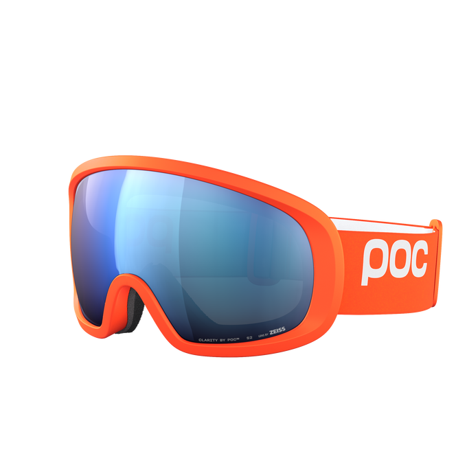Lyžiarske okuliare POC Fovea Mid Zink Orange/Partly Sunny Blue - 2025/26