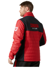 Páperová bunda Helly Hansen World Cup Insulator Jacket Red - 2023/24