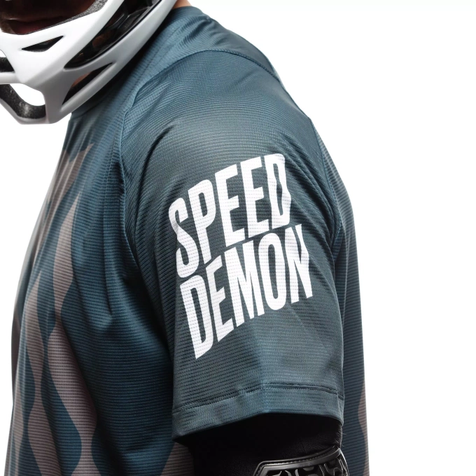 Cyklistický dres Dainese HgAER Jersey Ss Blue/Grey