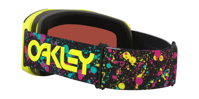 Lyžiarske okuliare Oakley Fall Line L Jaxon Black/Prizm Prizm Snow Sage Gold Iridium - 2025/26