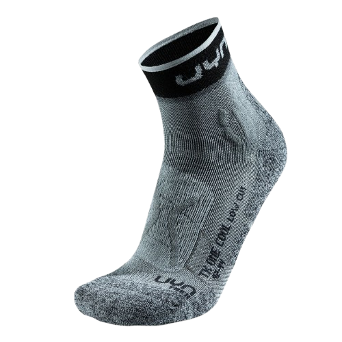 Outdoorové ponožky UYN Man Trekking One Low Cut Socks Grey/Black