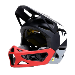 Cyklistická prilba Dainese Linea 01 Mips Mono Matt Black/Red/Nardo Grey