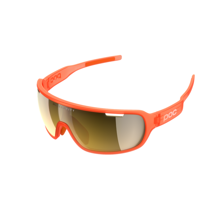 Slnečné okuliare POC Do Blade Fluorescent Orange Translucent - 2024/25