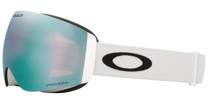 Lyžiarske okuliare Oakley Flight Deck Pro M Matte White/Prizm Snow Sapphire Iridium + Additional lens Prizm Snow Iced Iridium - 2025/26