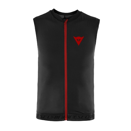 Chránič DAINESE Scrabeo Flexagon Waistcoat 2 Stretch-Limo/High-Risk-Red  - 2024/25