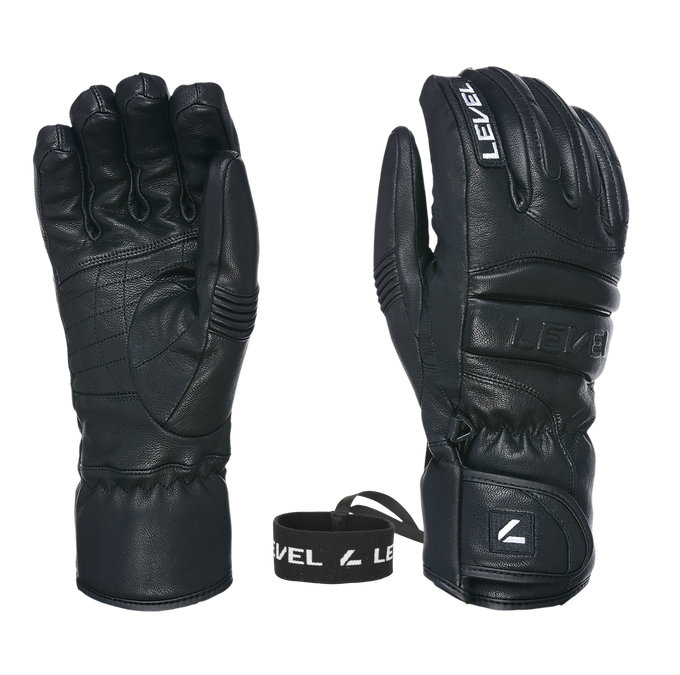 Lyžiarske rukavice Level RS Black - 2025/26