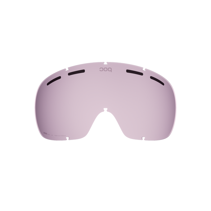 Sklo do okuliarov POC Fovea Race Lens Clarity Highly Intense/Low Light Pink - 2025/26