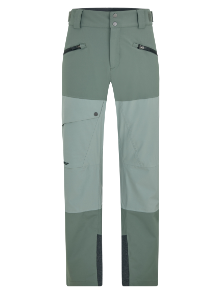 Lyžiarske nohavice Ziener Tiffin Man Green Mud - 2023/24