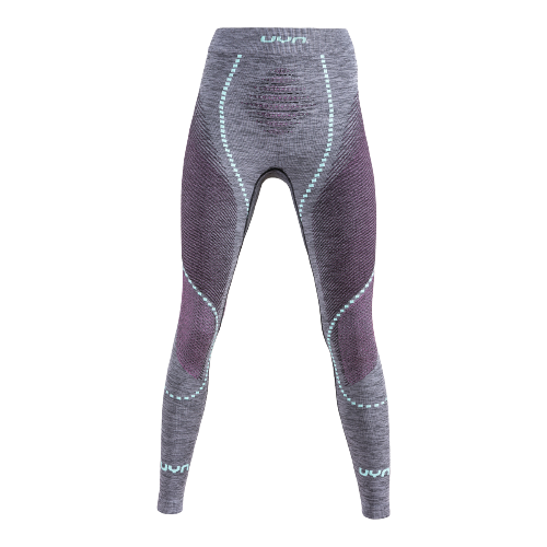 Funkčné nohavice UYN Woman Ambityon UW Pant Long Melange Black Melange/Pink/Aqua - 2024/25