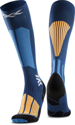 Lyžiarske ponožky X-Socks Ski Perform OTC WMN X Marine/Orange - 2025/26