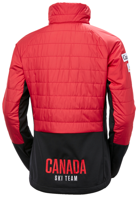 Páperová bunda Helly Hansen World Cup Insulator Jacket Red - 2023/24