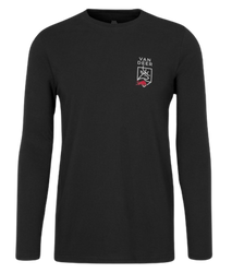 Tričko Van Deer Crew Longsleeve Black - 2024/25