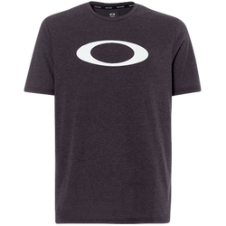 Tričko OAKLEY O-Bold Ellipse Blackout Light Heather