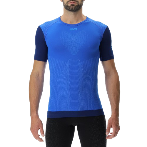 Bežecké tričko UYN Man Running PB42 OW Shirt SH_SL Strong Blue/Peacot