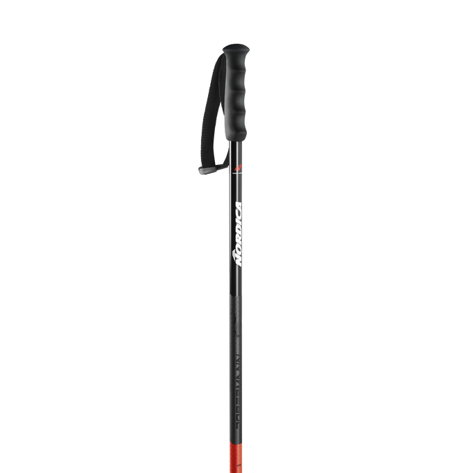 Zjazdové palice Nordica Dobermann Race Black Red - 2025/26
