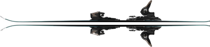 Zjazdové lyže Atomic Cloud Q8 + M 10 GW Black/Sand - 2025/26