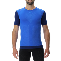 Bežecké tričko UYN Man Running PB42 OW Shirt SH_SL Strong Blue/Peacot