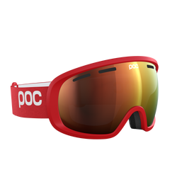 Lyžiarske okuliare POC Fovea Prismane Red/Partly Sunny Orange - 2025/26