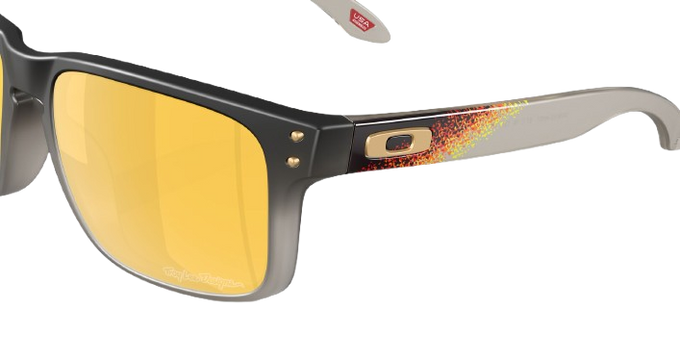 Slnečné okuliare Oakley Holbrook Troy Lee Designs Black Fade Frame/Prizm 24K Polarized Lenses