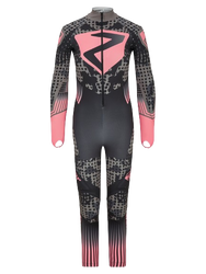 Lyžiarska kombinéza Ziener RCE Racesuit Black Foggy Print Pink Vanilla - 2024/25