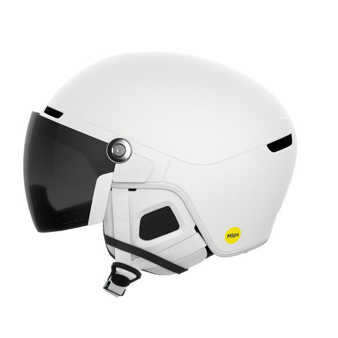 Lyžiarska helma POC Obex Visor Hydrogen White/Clarity Universal/Sunny/Grey - 2025/26