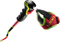 Zjazdové palice LEKI WCR SG/DH 3D Red - 2025/26