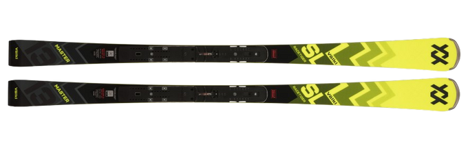 Zjazdové lyže Volkl Racetiger SL Master + Comp 16 GW Master Red - 2024/25