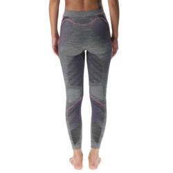 Funkčné nohavice UYN Woman Ambityon UW Pant Long Melange Black Melange/Purple/Raspberry - 2024/25