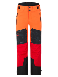 Lyžiarske nohavice Ziener Tewes Full-Zip Man Red Orange Pop - 2024/25