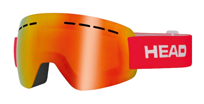 Lyžiarske okuliare HEAD Solar FMR Red - 2025/26